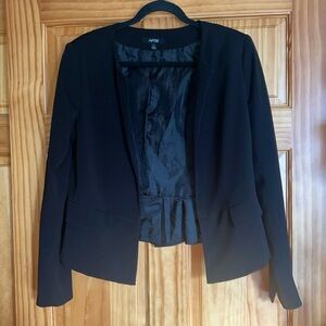 APT 9 Black Fitted Open Front Blazer [Size 10]